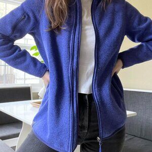 LL Bean Fleece Zip Up Jacket